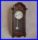 Sligh Quarter Hour Triple Chime Wall Clock Registered In 1989. Restored