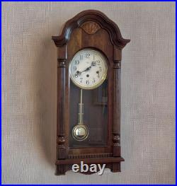 Sligh Quarter Hour Triple Chime Wall Clock Registered In 1989. Restored
