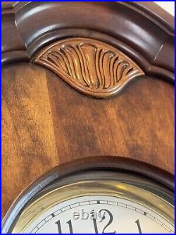 Sligh Quarter Hour Triple Chime Wall Clock Registered In 1989. Restored