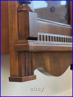 Sligh Quarter Hour Triple Chime Wall Clock Registered In 1989. Restored