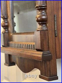 Sligh Quarter Hour Triple Chime Wall Clock Registered In 1989. Restored