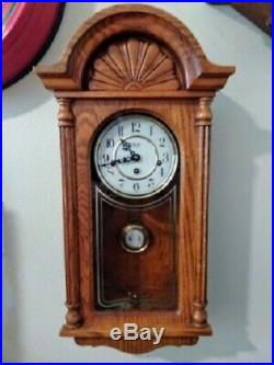 Sligh Wall Clock 8 Day Westminster Chime Wall Clock Regulator