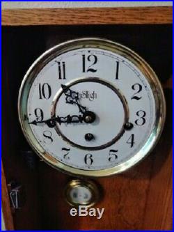 Sligh Wall Clock 8 Day Westminster Chime Wall Clock Regulator