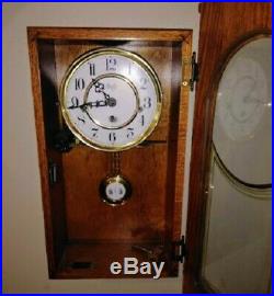 Sligh Wall Clock 8 Day Westminster Chime Wall Clock Regulator