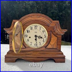 Sligh Westminster Chime Mantel Clock Wind Up 0568-1-AB 16x12