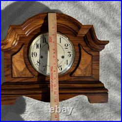 Sligh Westminster Chime Mantel Clock Wind Up 0568-1-AB 16x12
