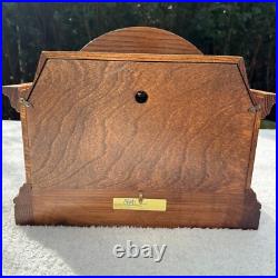 Sligh Westminster Chime Mantel Clock Wind Up 0568-1-AB 16x12