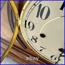 Sligh Westminster Chime Mantel Clock Wind Up 0568-1-AB 16x12