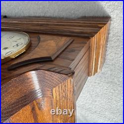 Sligh Westminster Chime Mantel Clock Wind Up 0568-1-AB 16x12