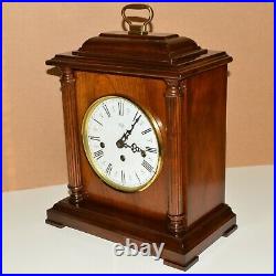 Sligh Westminster Chime Walnut Bracket 8-day Mantel Clock