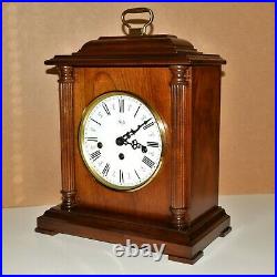 Sligh Westminster Chime Walnut Bracket 8-day Mantel Clock