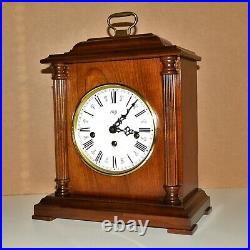 Sligh Westminster Chime Walnut Bracket 8-day Mantel Clock