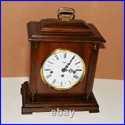 Sligh Westminster Chime Walnut Bracket 8-day Mantel Clock