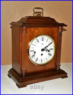 Sligh Westminster Chime Walnut Bracket 8-day Mantel Clock