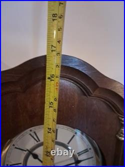 Small Hermle Mechanical Westminster Chime Wall Clock, Fully Working
