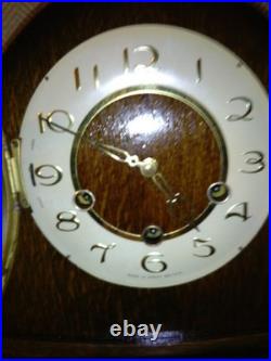 Smiths 1958 Westminster Chime 8 Day Mantle Clock Working Instructions V G C