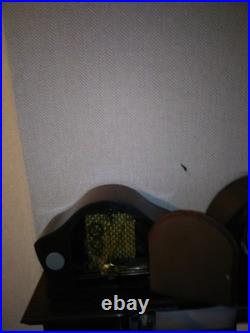 Smiths 1958 Westminster Chime 8 Day Mantle Clock Working Instructions V G C