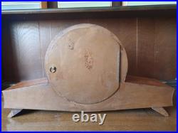 Smiths 1mantel clock Westminster chime clock has been serviced l working order