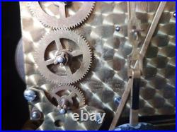 Smiths 1mantel clock Westminster chime clock has been serviced l working order