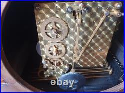 Smiths 1mantel clock Westminster chime clock has been serviced l working order
