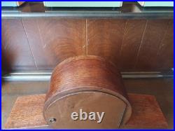 Smiths 1mantel clock Westminster chime clock has been serviced l working order