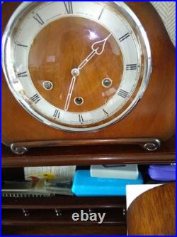 Smiths C 1958 Westminster Chime 8 Day Mantle Clock Working Instructions V G C
