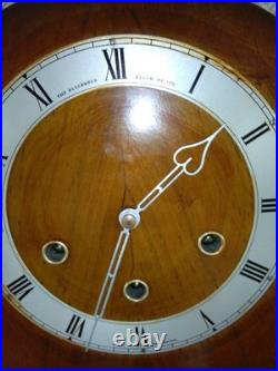 Smiths C 1958 Westminster Chime 8 Day Mantle Clock Working Instructions V G C