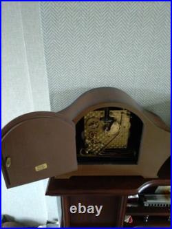Smiths Decor Westminster Chime 8 Day Mantle Clock Working Key Instructions V G C