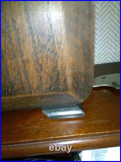 Smiths Decor Westminster Chime 8 Day Mantle Clock Working Key Instructions V G C