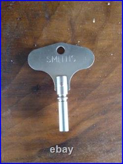 Smiths Decor Westminster Chime 8 Day Mantle Clock Working Key Instructions V G C