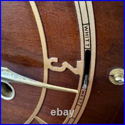 Smiths Enfield Westminster Chime Mantel Clock Mahogany 1961 Serviced