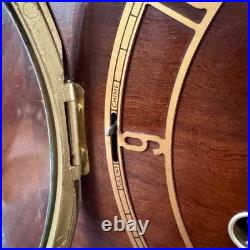 Smiths Enfield Westminster Chime Mantel Clock Mahogany 1961 Serviced