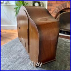Smiths Enfield Westminster Chime Mantel Clock Mahogany 1961 Serviced Smiths Enfield Westminster Chime Mantel Clock Mahogany 1961 Serviced