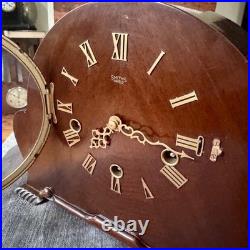Smiths Enfield Westminster Mantel Clock 1951 8 Day 5 Rod Chime Serviced Mahogany Smiths Enfield Westminster Mantel Clock 1951 8 Day 5 Rod Chime Serviced Mahogany
