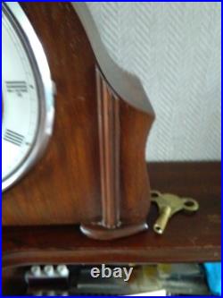 Smiths Lancaster Westminster Chime 8 Day Mantle Clock Working Instructions V G C