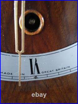 Smiths Lancaster Westminster Chime 8 Day Mantle Clock Working Instructions V G C