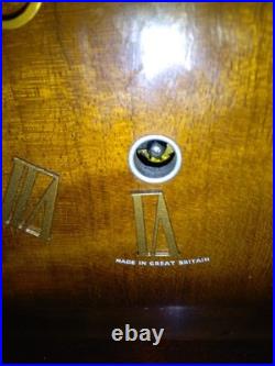 Smiths Langley Westminster Chime 8 Day Mantle Clock Working Instructions V G C