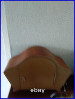 Smiths Sandilan Art Decor Westminster Chime 8 Day Mantle Clock Working Key V G C