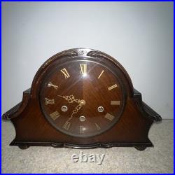 Smiths Westminster Chime 8 Day Mantle Clock Working Broken Mainspring