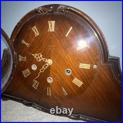 Smiths Westminster Chime 8 Day Mantle Clock Working Broken Mainspring