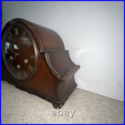 Smiths Westminster Chime 8 Day Mantle Clock Working Broken Mainspring