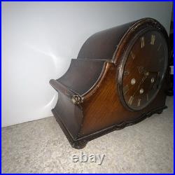 Smiths Westminster Chime 8 Day Mantle Clock Working Broken Mainspring