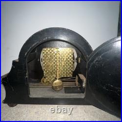 Smiths Westminster Chime 8 Day Mantle Clock Working Broken Mainspring