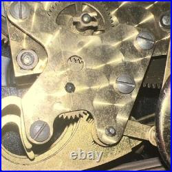 Smiths Westminster Chime 8 Day Mantle Clock Working Broken Mainspring