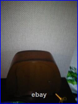 Smiths Westminster Chime 8 Day Mantle Clock Working Key & Instructions V G C