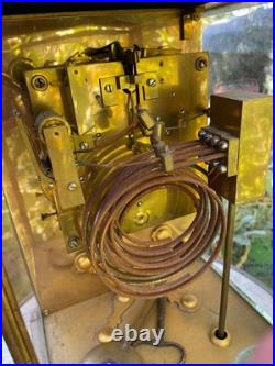 Spectacular giant French regulator clock Westminster chimes Carriage Paris 1880