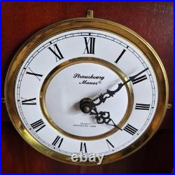 Strasbourg Manor Westminster Chime Pendulum Quartz Analog Wall Clock