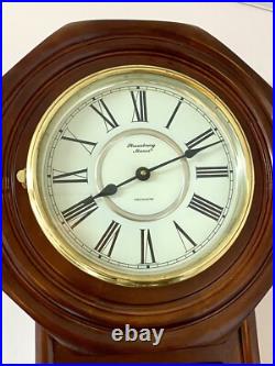 Strausbourg Manor Quartz Pendulum Westminster Chime Wall Clock Japan Mvmt 29