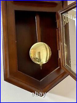 Strausbourg Manor Quartz Pendulum Westminster Chime Wall Clock Japan Mvmt 29