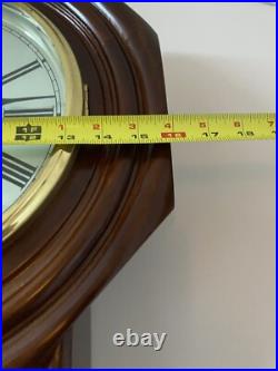Strausbourg Manor Quartz Pendulum Westminster Chime Wall Clock Japan Mvmt 29